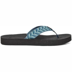 Tongs Teva Women Reflip Waves Blue