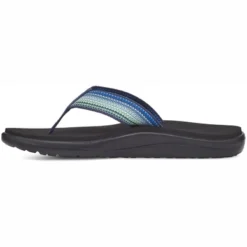 Tongues Teva Femme Voya Flip Antiguous Navy Multi -Teva 1019040 anml 3