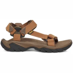 Sandales Teva Homme Terra Fi 5 Universal Leather Honey Brown