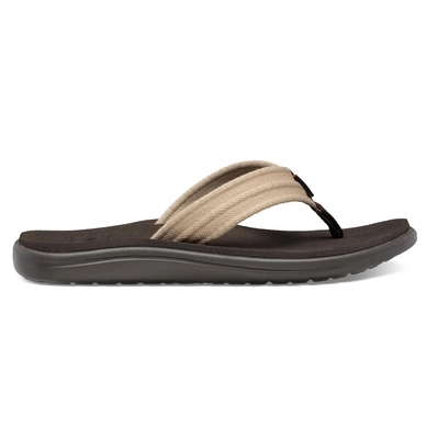 Tongs Teva Men Voya Canvas Flip Dune 1 Tongs Teva Men Voya Canvas Flip Dune