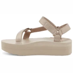 Sandales Teva Femme Flatform Universal Leather Metallic Champagne 9 Sandales Teva Femme Flatform Universal Leather Metallic Champagne -Teva 1118943 MTC 2