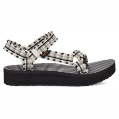 Sandales Teva Femme Midform Fray Frazier Blanc Noir