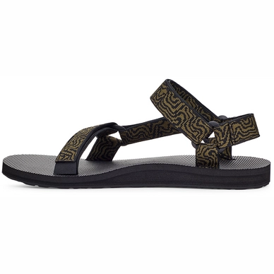 Sandales Teva Men Original Universal Layered Rock Black Dark Olive 3 Sandales Teva Men Original Universal Layered Rock Black Dark Olive – Image 3