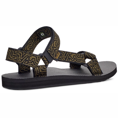 Sandales Teva Men Original Universal Layered Rock Black Dark Olive 4 Sandales Teva Men Original Universal Layered Rock Black Dark Olive – Image 4