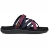 Tongues Teva Women Voya Zillesa Retro Geometric Navy