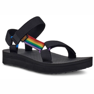 Sandale Teva Women Midform Universal Black Rainbow 2 Sandale Teva Women Midform Universal Black Rainbow – Image 2