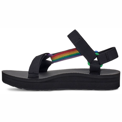 Sandale Teva Women Midform Universal Black Rainbow 3 Sandale Teva Women Midform Universal Black Rainbow – Image 3