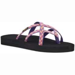 Tongs Teva Women Olowahu Retro Geometric Pink -Teva 286840 RGPN2928229