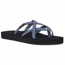Tongs Teva Femme Olowahu Falls Bleu Indigo -Teva 6840 FBIN 2