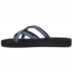 Tongs Teva Femme Olowahu Falls Bleu Indigo -Teva 6840 FBIN 3