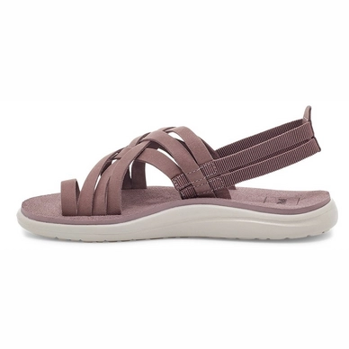 Sandales Teva Femme Voya Strappy Leather Twilight Mauve 3 Sandales Teva Femme Voya Strappy Leather Twilight Mauve – Image 3